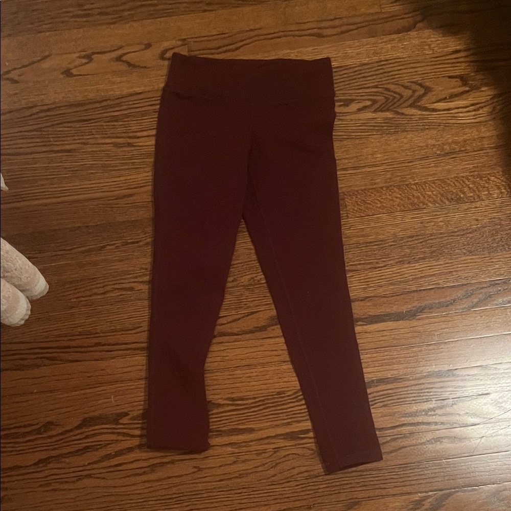 Tna low rise leggings maroon